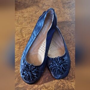 Naturalizer Women's Black Ballet Flats